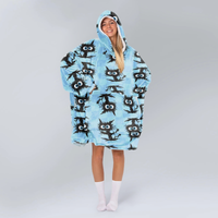 Load image into Gallery viewer, It&#39;s fine Cat Blanket Hoodie
