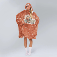 Load image into Gallery viewer, It&#39;s Fall Y&#39;all Blanket Hoodie
