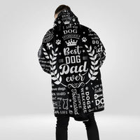 Load image into Gallery viewer, Best Dog Dad Ever Wearable Blanket
