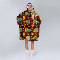 Load image into Gallery viewer, Harvest Festival Truck Blanket Hoodie
