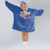 Load image into Gallery viewer, Sundays are for The G&#39;s Blanket Hoodie
