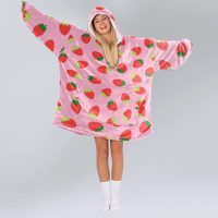 Load image into Gallery viewer, Strawberry Blanket Hoodie
