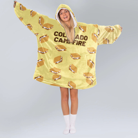 Load image into Gallery viewer, Colorado Campfire Blanket Hoodie
