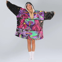 Load image into Gallery viewer, Trippy Blanket Hoodie
