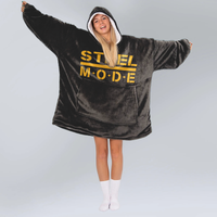 Load image into Gallery viewer, Steel Mode Blanket Hoodie
