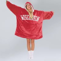 Load image into Gallery viewer, Wisconsin Blanket Hoodie

