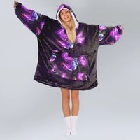 Load image into Gallery viewer, To My Granddaughter Butterfly Blanket Hoodie
