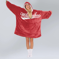 Load image into Gallery viewer, Milwaukee Blanket Hoodie
