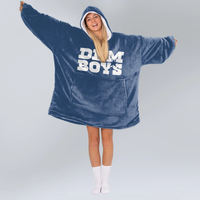 Load image into Gallery viewer, Dem Boys Blanket Hoodie
