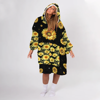 Load image into Gallery viewer, To My Mom Sunflower Blanket Hoodie
