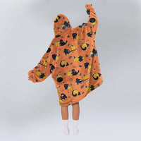 Load image into Gallery viewer, Rolling Cat Blanket Hoodie
