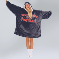 Load image into Gallery viewer, New England Football Blanket Hoodie
