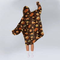 Load image into Gallery viewer, Thanksgiving Dinner Blanket Hoodie
