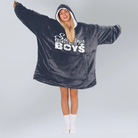 Load image into Gallery viewer, Sundays are for The Boys Blanket Hoodie
