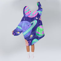 Load image into Gallery viewer, Space Cadet Blanket Hoodie
