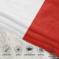 Load image into Gallery viewer, Canada Flag Blanket Hoodie
