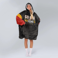 Load image into Gallery viewer, Go Big or Go MaHomes Blanket Hoodie

