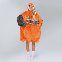 Load image into Gallery viewer, Sundays are for Stripes Blanket Hoodie
