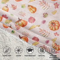 Load image into Gallery viewer, Fall Leaves Blanket Hoodie
