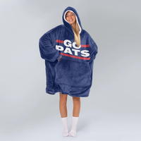 Load image into Gallery viewer, Go Pats Blanket Hoodie
