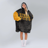 Load image into Gallery viewer, Steel Mode Blanket Hoodie
