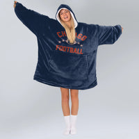 Load image into Gallery viewer, Chicago Football Blanket Hoodie
