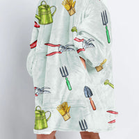 Load image into Gallery viewer, Love Gardening Blanket Hoodie
