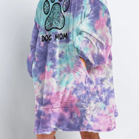 Load image into Gallery viewer, Candy Tie Dye - Dog Mom Wearable Blanket
