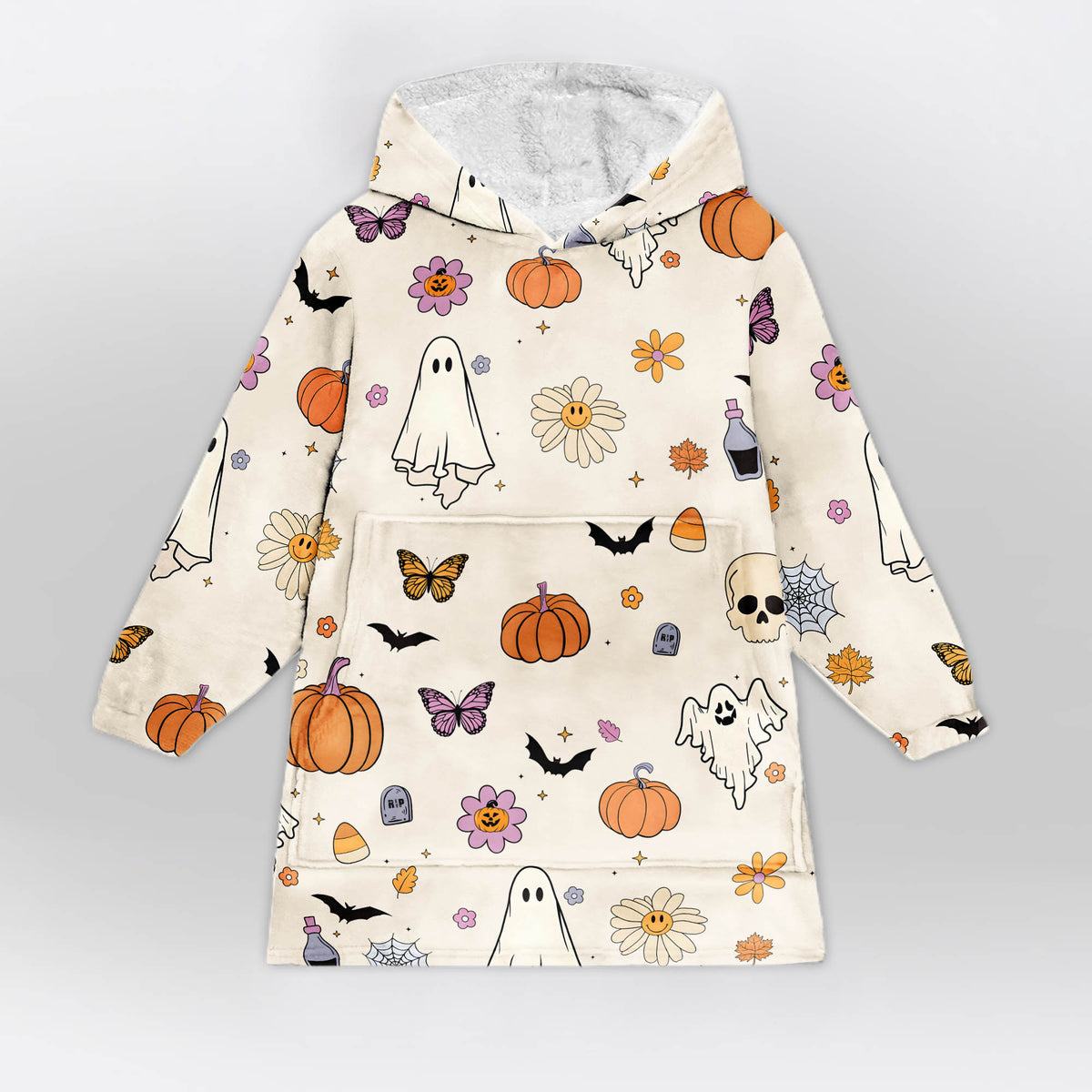 Spooky Cute Blanket Hoodie