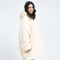 Load image into Gallery viewer, Cream On Blanket Hoodie
