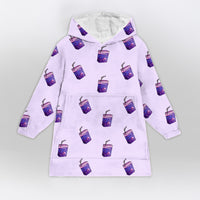 Load image into Gallery viewer, Dumb Bitch Juice Blanket Hoodie
