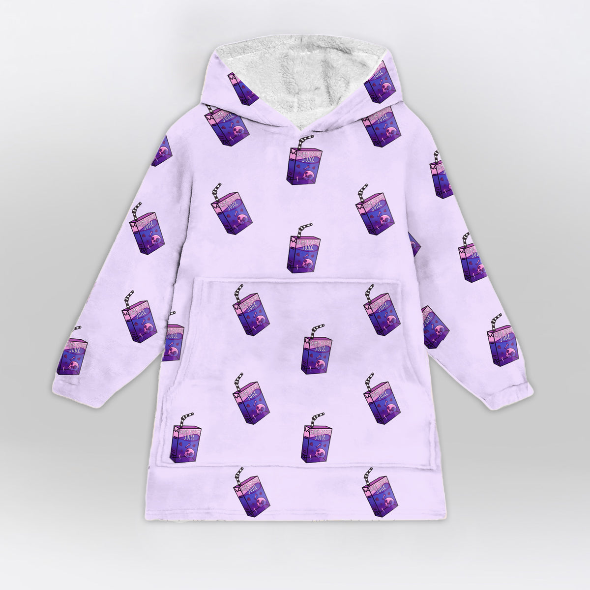 Dumb Bitch Juice Blanket Hoodie