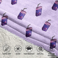 Load image into Gallery viewer, Dumb Bitch Juice Blanket Hoodie
