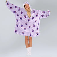 Load image into Gallery viewer, Dumb Bitch Juice Blanket Hoodie
