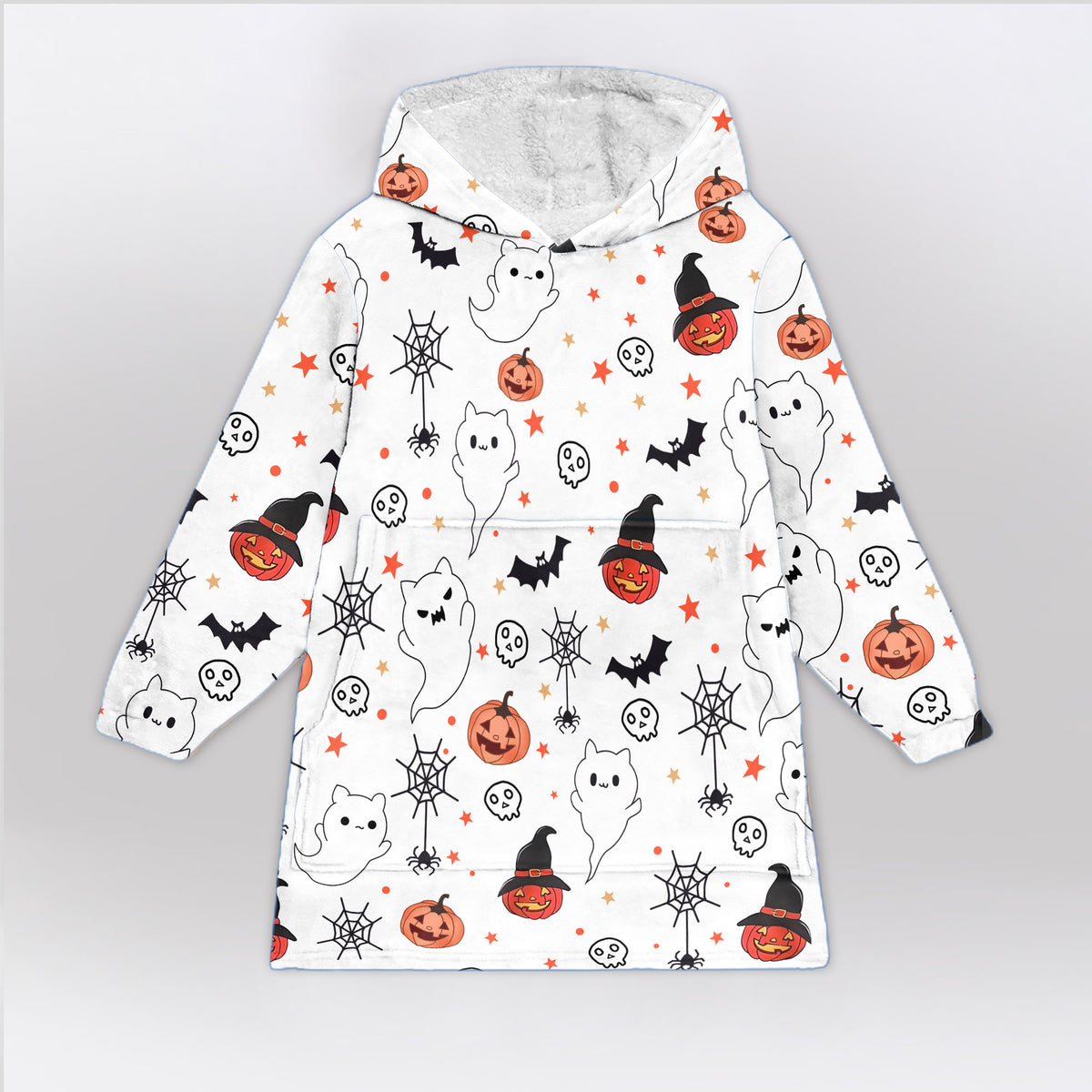 Cute Halloween Blanket Hoodie