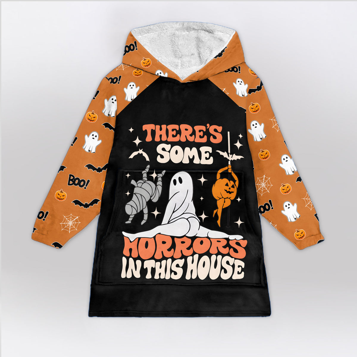 There's Some Horror In This House Blanket Hoodie