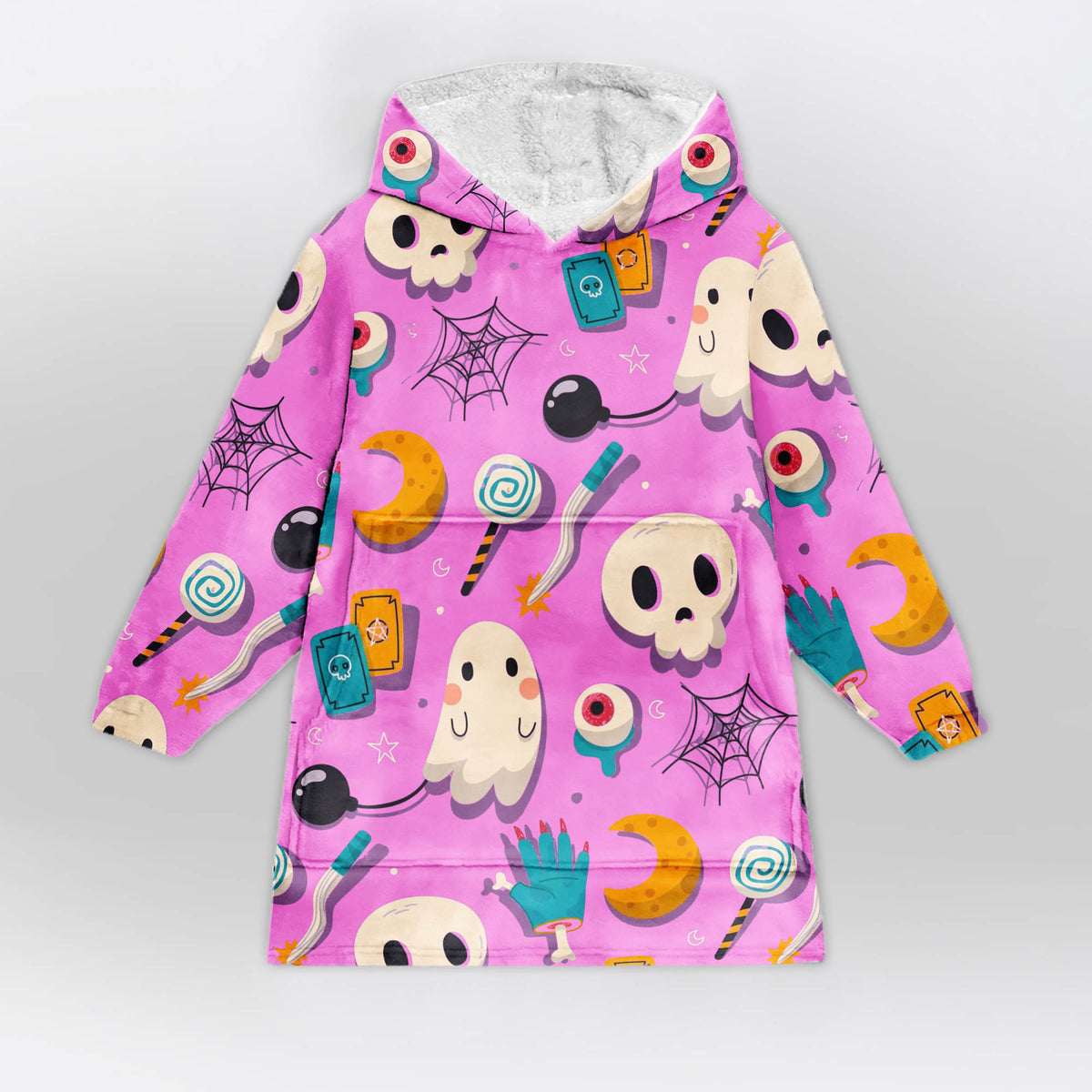 Kawaii Halloween Blanket Hoodie