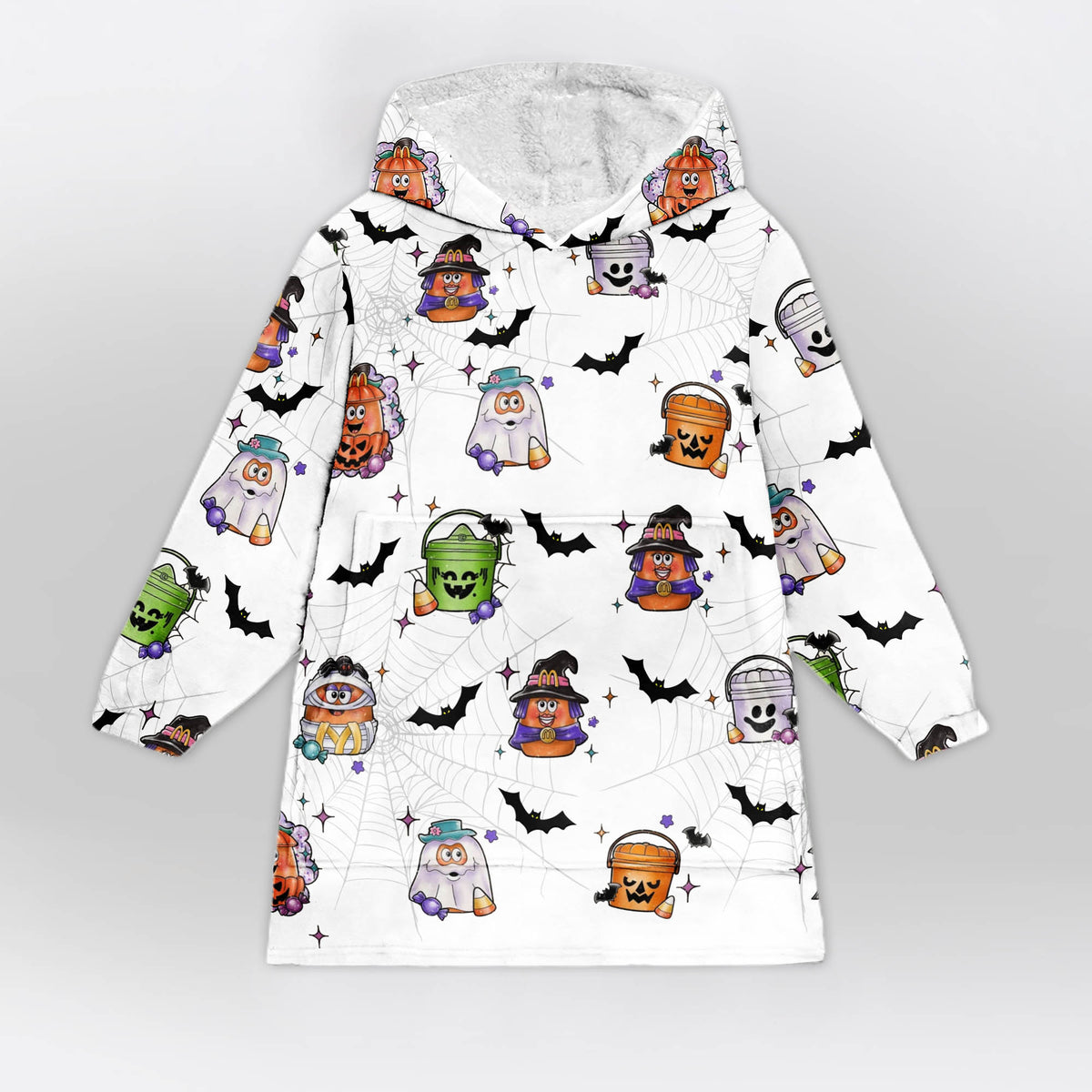 Halloween Nuggets Blanket Hoodie