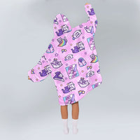 Load image into Gallery viewer, Pride Cat Blanket Hoodie
