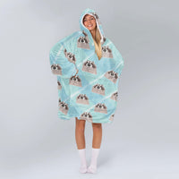 Load image into Gallery viewer, Raccoon Blanket Hoodie
