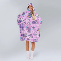 Load image into Gallery viewer, Pride Cat Blanket Hoodie

