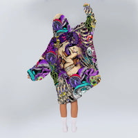 Load image into Gallery viewer, Skull Mushroom Blanket Hoodie
