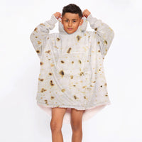 Load image into Gallery viewer, Kids Burritos Tortilla Blanket Hoodie
