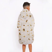 Load image into Gallery viewer, Kids Burritos Tortilla Blanket Hoodie
