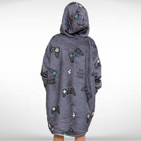 Load image into Gallery viewer, Kids Gamer Blanket Hoodie
