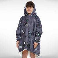 Load image into Gallery viewer, Kids Gamer Blanket Hoodie
