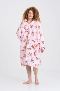 Load image into Gallery viewer, Corgi Blanket Hoodie
