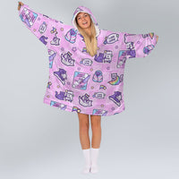 Load image into Gallery viewer, Pride Cat Blanket Hoodie
