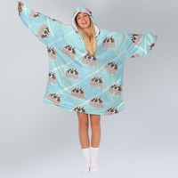 Load image into Gallery viewer, Raccoon Blanket Hoodie
