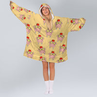 Load image into Gallery viewer, Friendsgiving Turkey Blanket Hoodie
